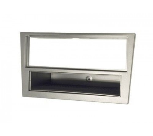 2-DIN frame Opel Agila  Corsa  Meriva met bakje  zilvergrijs