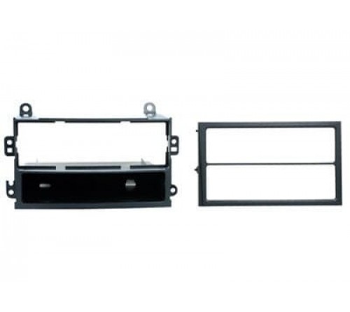 1-DIN frame Nissan 350Z 03-05 met bakje  zwart