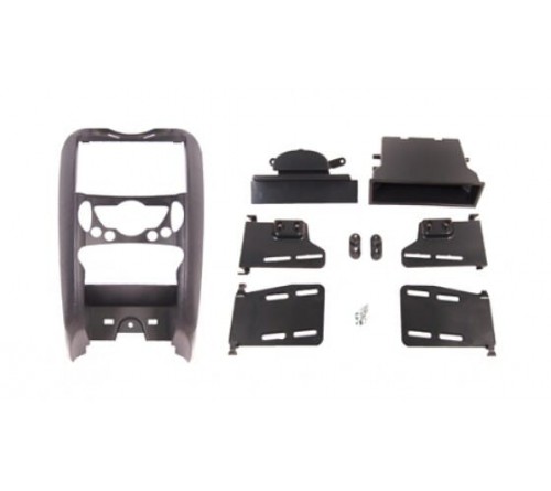 2-DIN frame Nissan 370 Z 09-20 met bakje  mat zwart