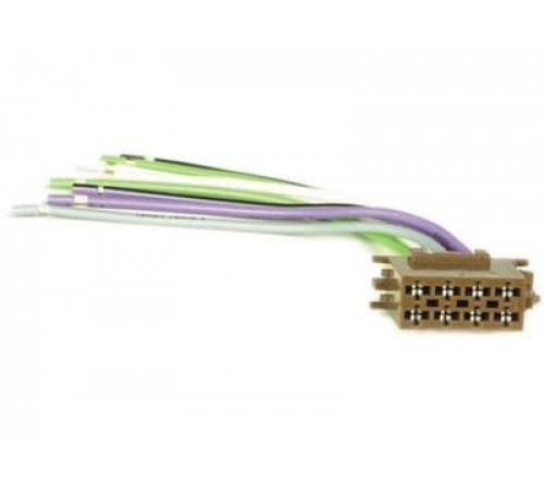 ISO Kabelboom  universeel  4-speakers  bruine conn. x25 bulk