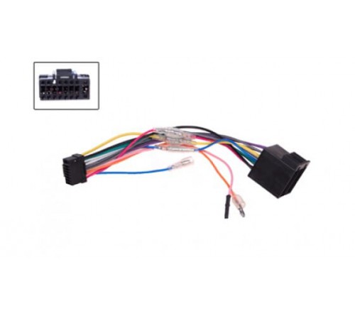 Radio-Adapt. Alpine 16 pin > ISO 16 pin