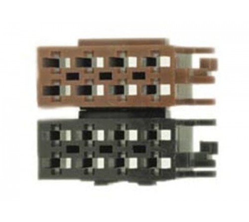 Connector mannelijk  1x017.100+1x017.101   ISO 8-polig