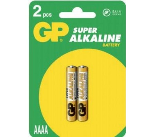 GP Ultra Alkaline LR61 (AAAA) blister 2 (25A)