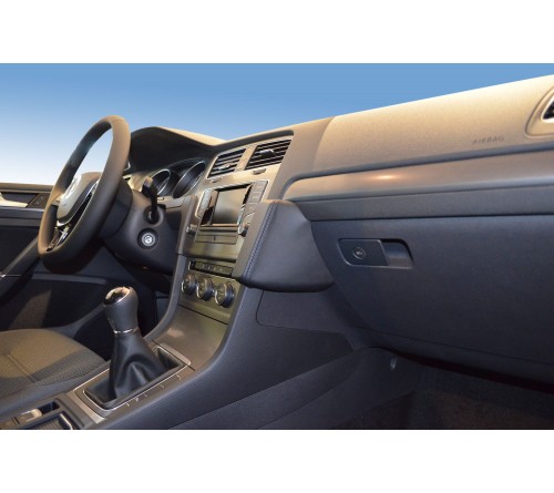 Kuda console VW Golf VII vanaf 13-20 zwart