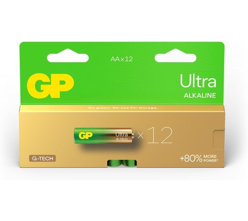AKTIE: GP ULTRA 12-pack 15A (AA)