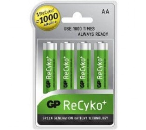 GP ReCyko+ 2100mAh AA blister 4 oplaadbaar