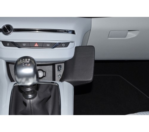 Kuda console Peugeot 308 14-21 Zwart