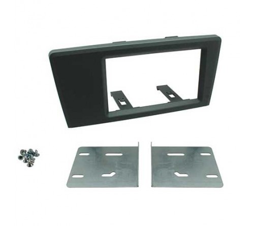 2-DIN frame Volvo S60 01-04  S70 96-00  V70 00-04 dark grey