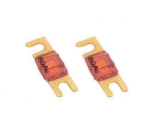 AFS zekering  verguld  80A  2x