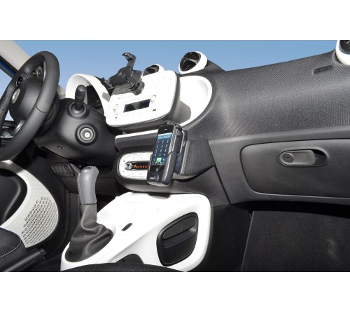 Kuda console Smart ForTwo / ForFour 14- Zwart