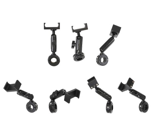 Brodit Motorcycle mount + holder 56-92mm  20-32mm bar/H71mm