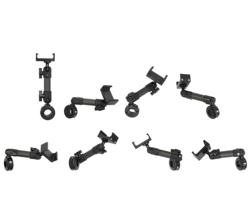 Brodit Motorcycle mount + holder 56-92mm  20-32mm bar/H123mm