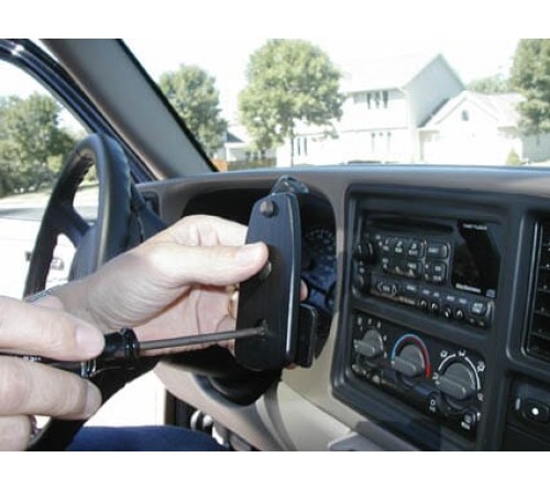 Brodit Screen mount centered (gleuf) Tilt Swivel