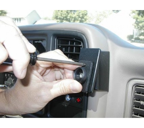 Brodit Screen mount centered (gleuf) Tilt Swivel