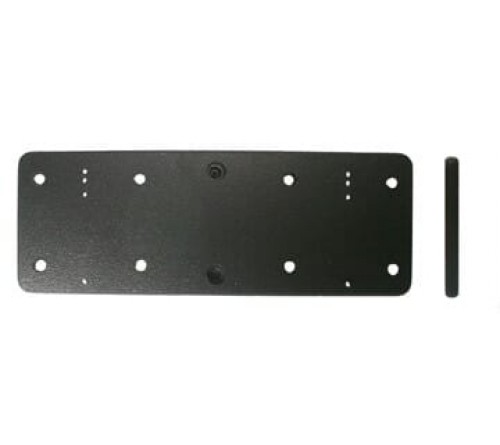 Brodit Mounting plate 145x50x5 mm AMPS standaard gaten