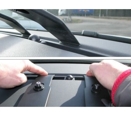 Proclip Peugeot 508 11- Center mount high (extra sterk)