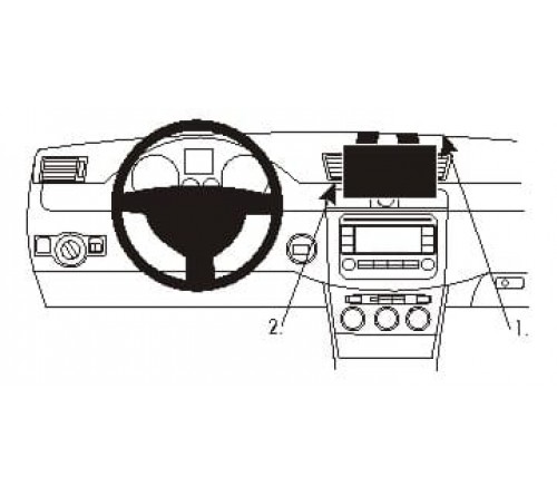 Proclip Volkswagen Passat 05-14 heavy duty