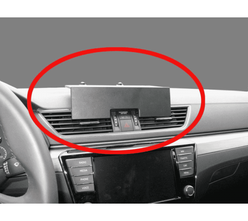 Proclip Skoda Superb 16-23 Center mount (extra sterk)