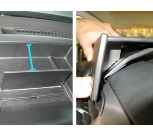 Proclip VW Caddy 16-20 center - heavy duty