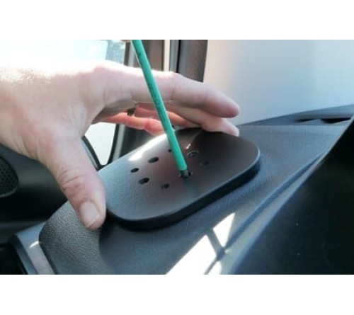 Proclip Peugeot Partner 19- linker cupholder plaat