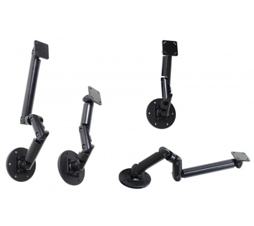 Pedestal Mount Part Extension 4" L:132mm (CC 102mm) Black