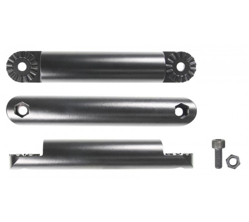 Pedestal Mount Part Extension 6" L:182mm (CC 152mm) Black