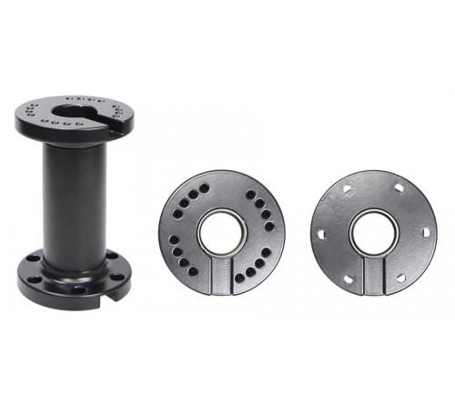 Pedestal Mount Part 4" for cable L:100mm ø64mm Black