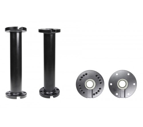 Pedestal Mount Part 8" for cable L:200mm ø64mm Black