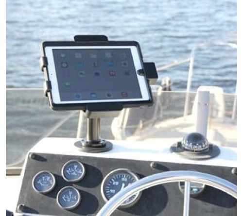 Pedestal Mount Part Swiv. 6 5" L:165mm ø64mm Black