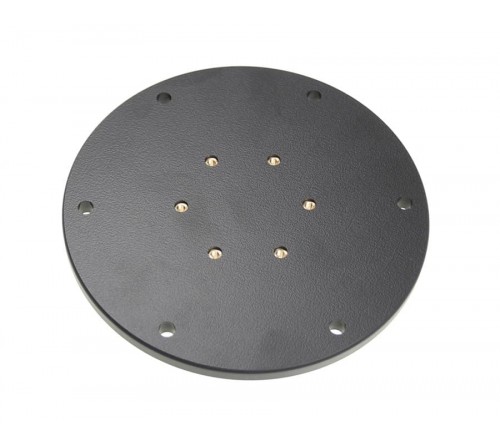 Pedestal Mount Acc. Ronde plaat ø:150mm Dik:9mm Black