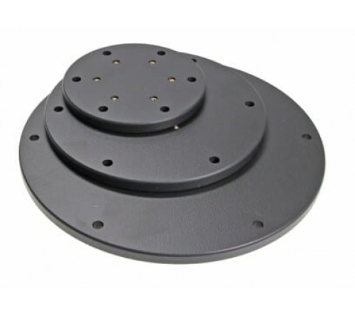 Pedestal Mount Acc. Ronde plaat ø:150mm Dik:9mm Black