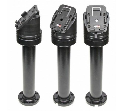 Pedestal Mount Swiv. 8 5" Kop 45° & MoveClip H:265mm Black