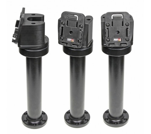 Pedestal Mount Swiv. 8 5" Kop 75° & MoveClip H:265mm Black