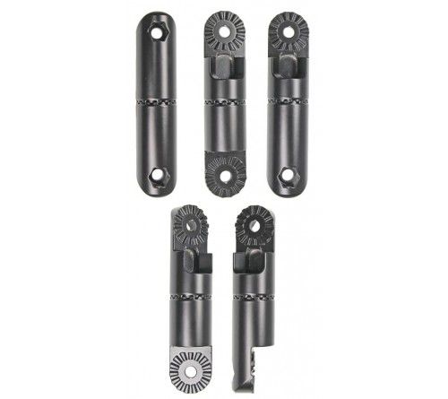 Pedestal Mount Part Rotatable 4" L:132mm (CC 102mm) Black