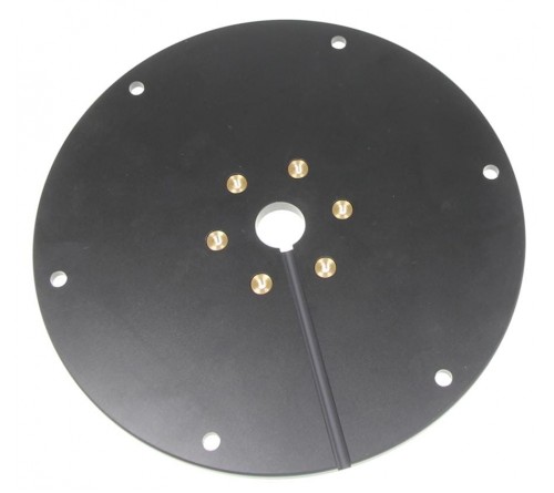 Pedestal montage plaat 200 mm rond