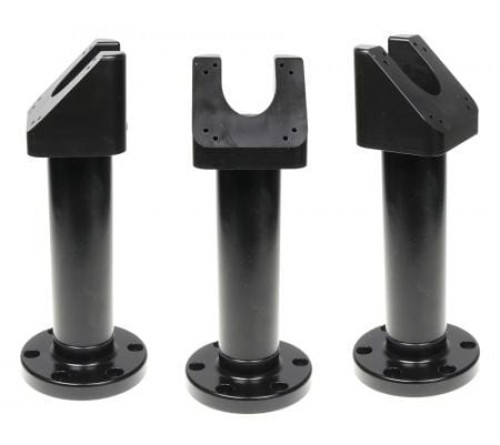 Pedestal Mount 350 degrees swiveling top  45 °