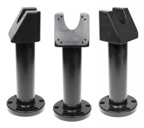 Pedestal Mount 350 degrees swiveling top  60 °