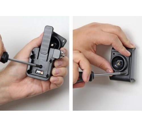 Brodit MultiMoveClip Long  with lock/key  with tilt-swivel