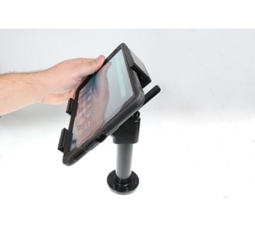 Brodit houder verstelbaar 120-150mm laptop op pedestal mount
