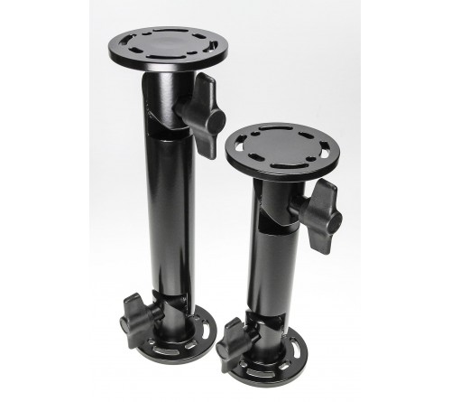 Pedestal mount 6"  round base 64mm-small teeth-90° offset