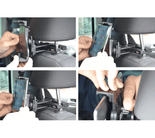 Brodit Headrest mount 95/211mm + tablet houder 120/150/25mm