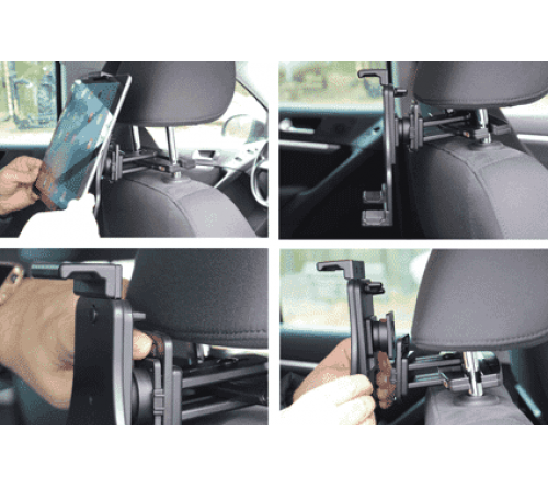Brodit Headrest mount 95/211mm + tablet houder 180/230/25mm