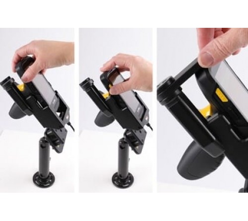 Brodit houder/lader Zebra TC20/TC25 met pistol grip fixed