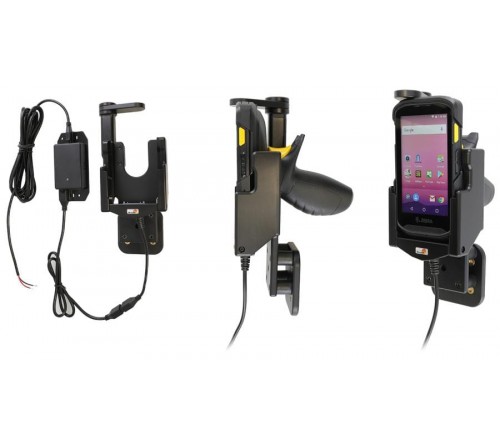 Brodit houder/lader Zebra TC20/TC25 met pistol grip fixed