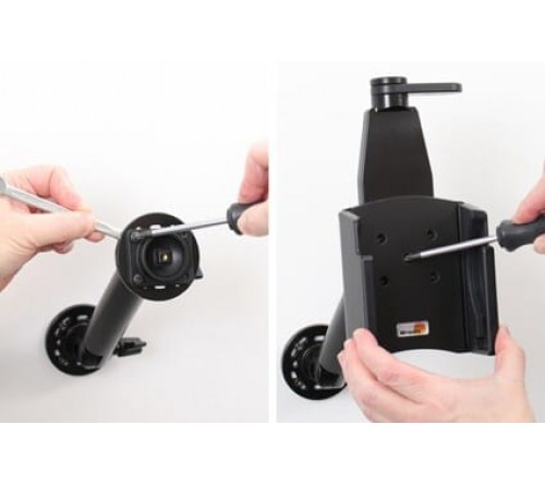 Brodit houder Zebra/Xplore M6/M60 - swiveling top