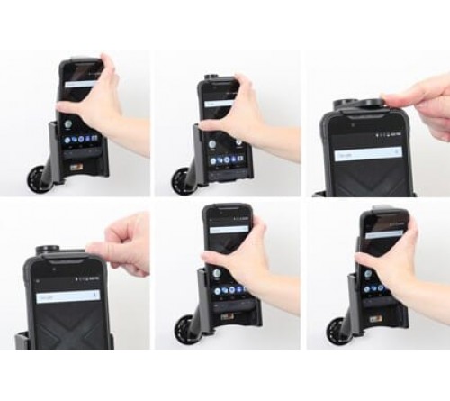 Brodit houder Zebra/Xplore M6/M60 - swiveling top