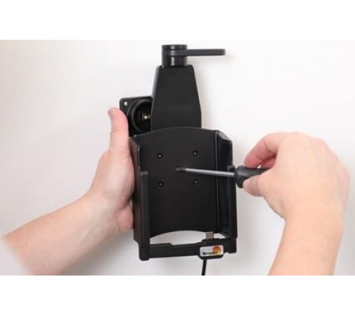 Brodit houder/lader Zebra M6/M60 sig.plug - 3A-swiveling top