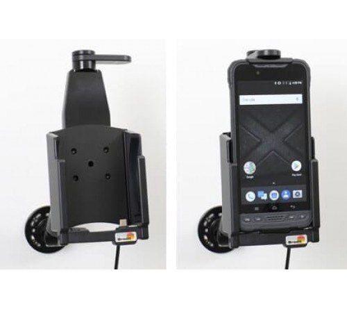 Brodit houder/lader Zebra M6/M60 sig.plug - 3A-swiveling top