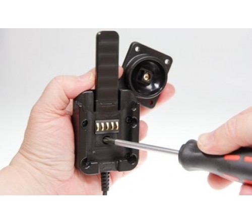 Brodit moveclip met slide connector and swivel USB.
