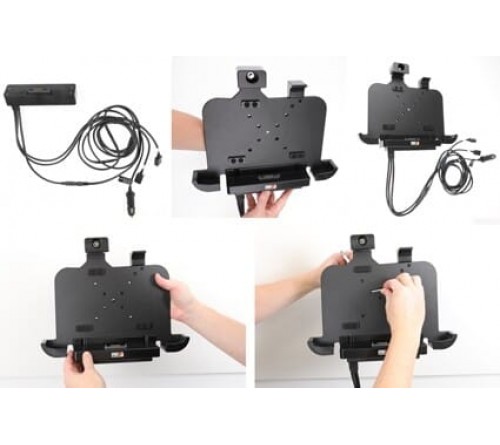 Brodit houder Zebra Xplore L10/XPAD-met slot/XDIM module